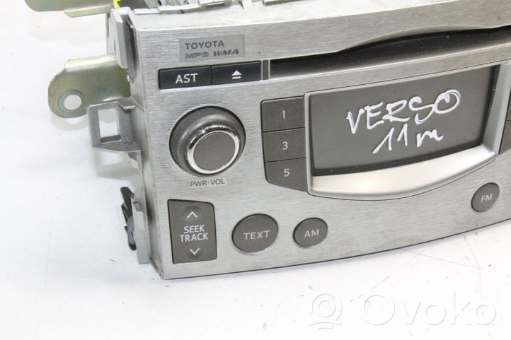 Toyota Verso Unità principale autoradio/CD/DVD/GPS 861200F080