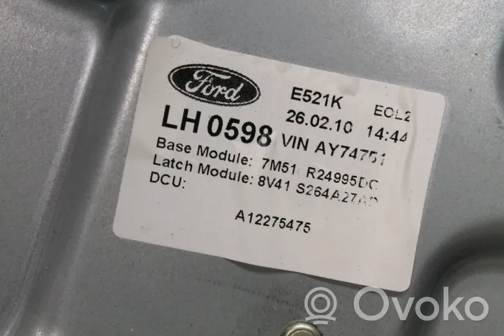 Ford Kuga I Mécanisme lève-vitre de porte arrière avec moteur 8V41S264A27AD