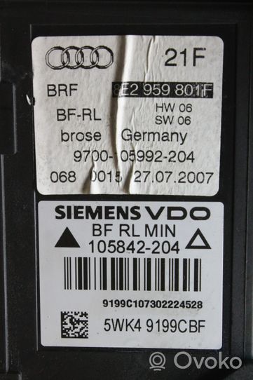 Audi A4 S4 B7 8E 8H Autres dispositifs 8E2959801F