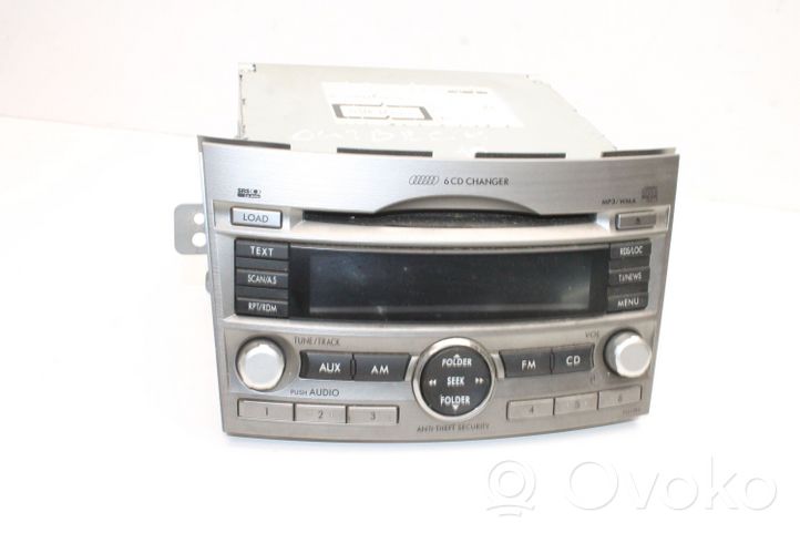 Subaru Legacy Radio/CD/DVD/GPS-pääyksikkö 86201AJ310