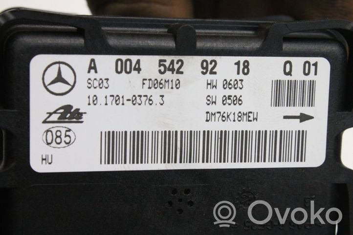 Mercedes-Benz CLK A209 C209 Altri dispositivi A0045429218