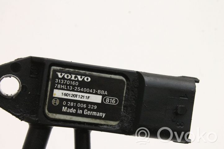 Volvo V60 Sensore di pressione dei gas di scarico 31370160