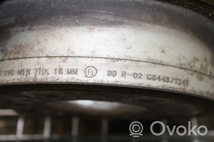 Mitsubishi Pajero Aizmugurējais bremžu disks 