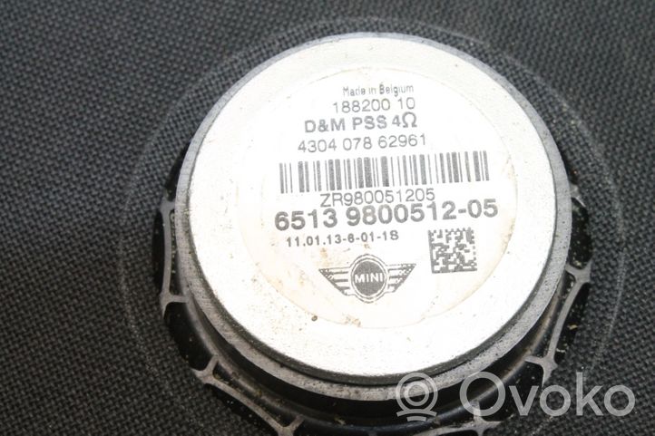 Mini Cooper Countryman R60 Altoparlante portiera anteriore 9800512