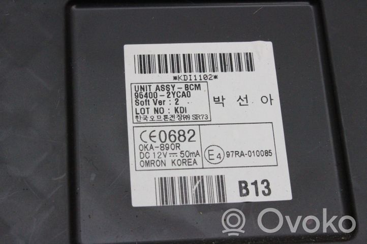 Hyundai ix35 Kit centralina motore ECU e serratura 391032F950