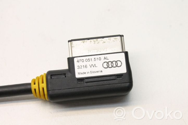 Audi Q7 4L Câble adaptateur AUX 4F0051510