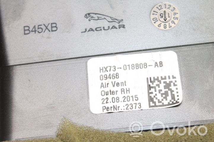 Jaguar XE Kojelaudan tuuletussuuttimen suojalista GX73018B08A