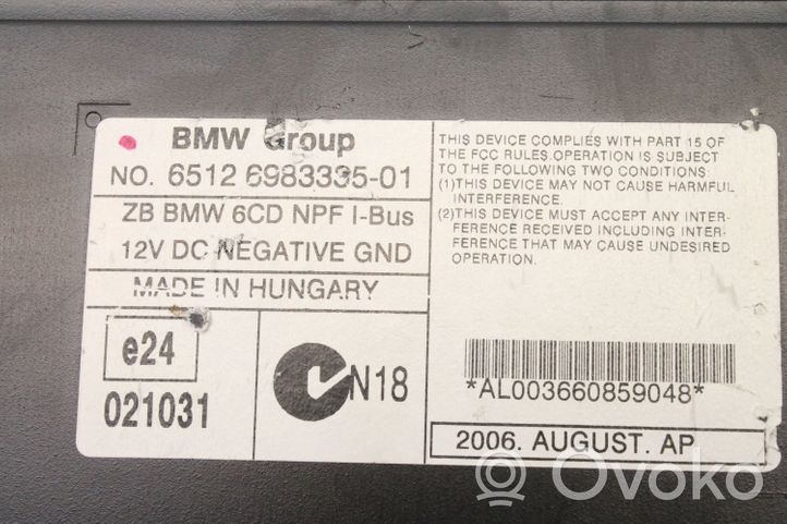 BMW Z4 E85 E86 Changeur CD / DVD 6983335