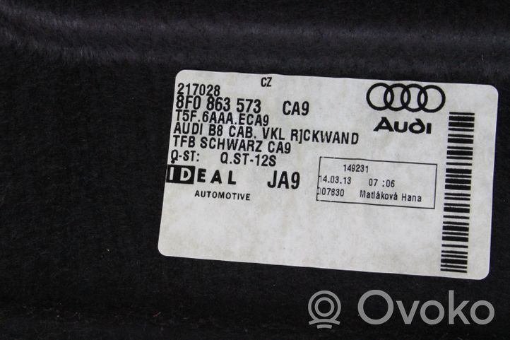 Audi A5 8T 8F Altra parte interiore 8F0863573
