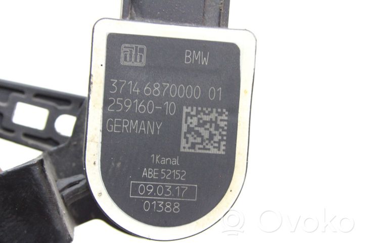 BMW 4 F32 F33 Czujnik poziomu zawieszenia pneumatycznego osi przedniej 6870000