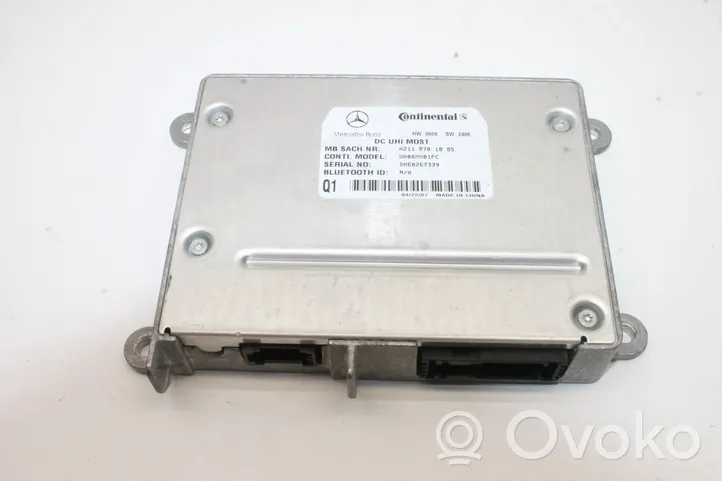 Mercedes-Benz CLK A209 C209 Bluetoothin ohjainlaite/moduuli A2118701885