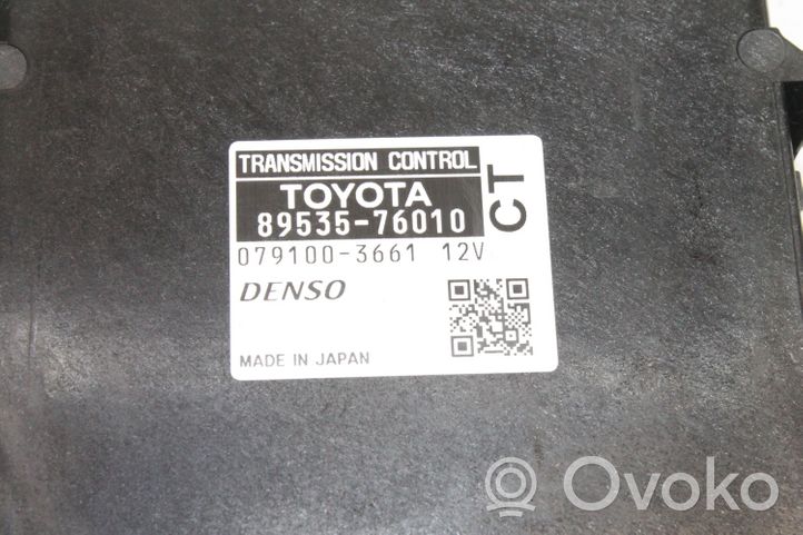 Toyota Prius (XW30) Sterownik / Moduł skrzyni biegów 8953576010