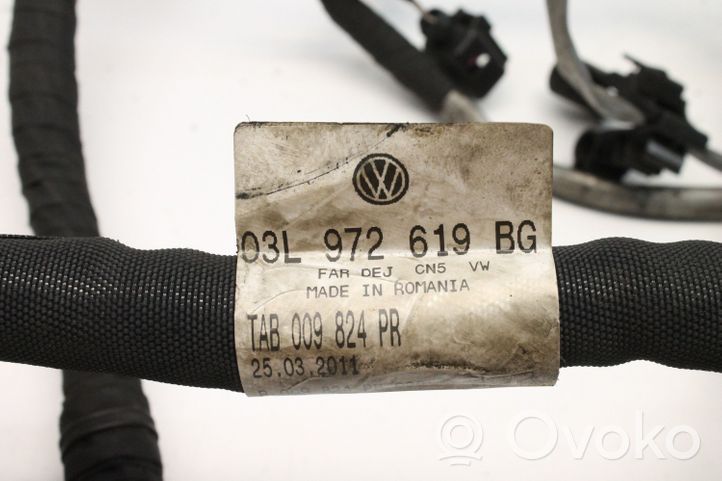 Volkswagen PASSAT B7 Wiązka przewodów silnika 03L972619BG