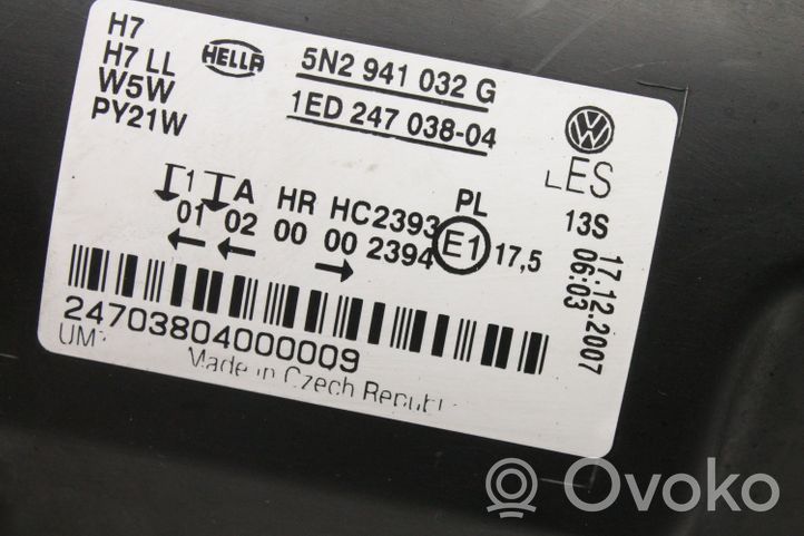 Volkswagen Tiguan Lampa przednia 5N2941032G