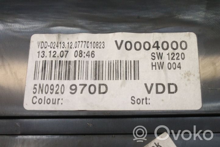 Volkswagen Tiguan Komputer / Sterownik ECU i komplet kluczy 03L906022T