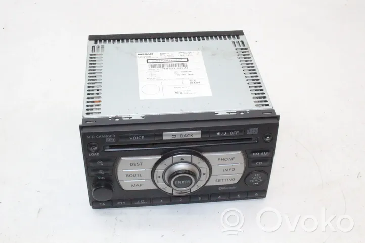 Nissan X-Trail T31 Radio/CD/DVD/GPS-pääyksikkö 28185JG41A