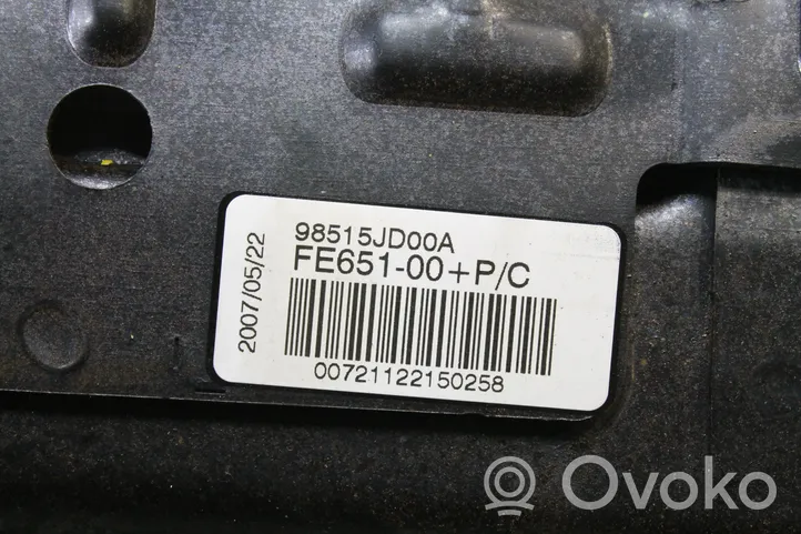 Nissan Qashqai+2 Airbag del passeggero 98515JD00A