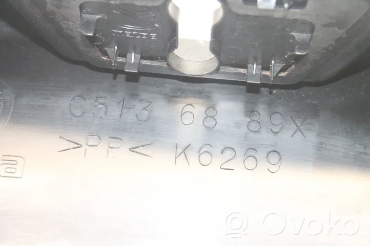 Mazda 5 Rivestimento di protezione sottoporta del bagagliaio/baule C5136889X