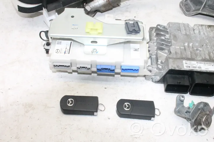 Mazda 5 Kit centralina motore ECU e serratura BV6112A650DE