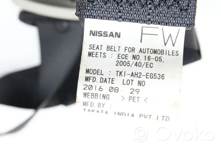 Nissan Micra Cintura di sicurezza anteriore 