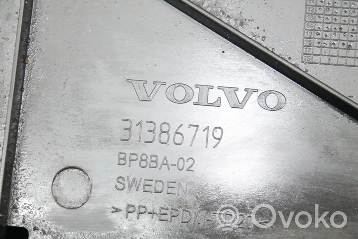 Volvo V60 Piastra paramotore/sottoscocca paraurti anteriore 31386719