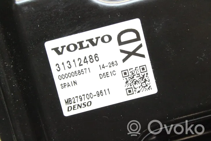 Volvo V60 Komputer / Sterownik ECU i komplet kluczy 31312486