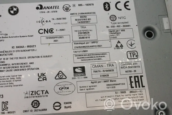 BMW i4 Moduł / Sterownik GPS MGU21