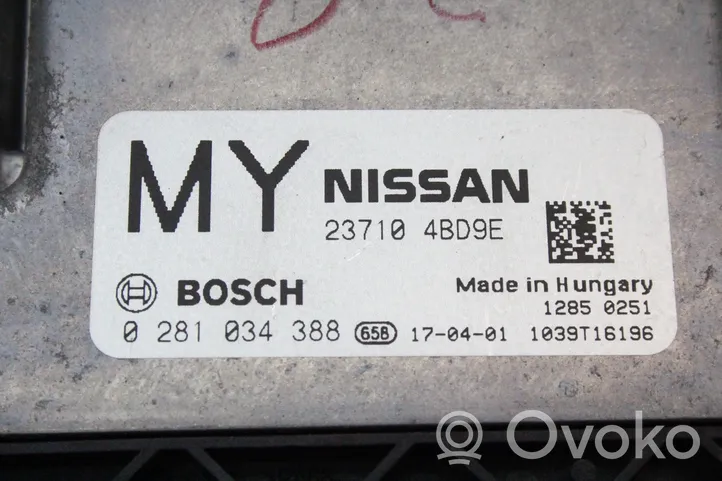 Nissan X-Trail T32 Užvedimo komplektas 237104BD9E
