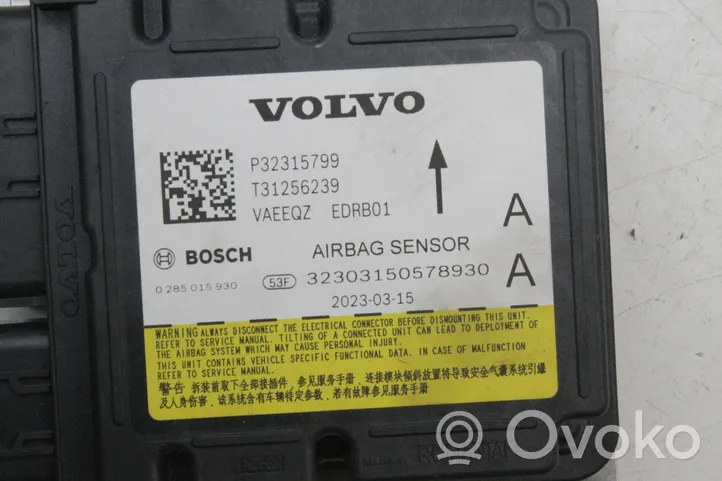 Volvo XC40 Sterownik / Moduł Airbag 32315799