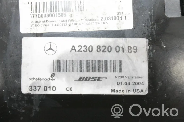 Mercedes-Benz SL R230 Amplificatore A2308200189