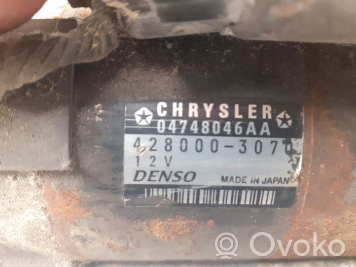 Chrysler Voyager Motor de arranque 04748046AA