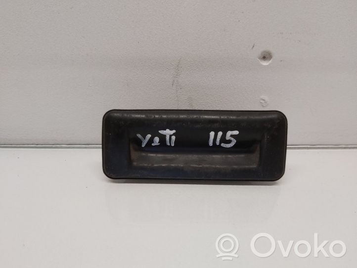 Skoda Yeti (5L) Przełącznik / Przycisk otwierania klapy bagażnika 5E0827566