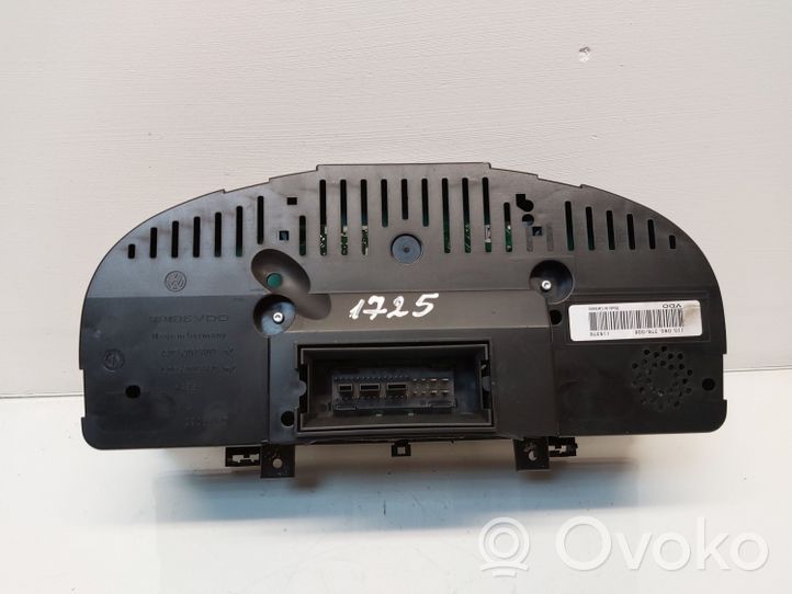 Volkswagen Touran I Compteur de vitesse tableau de bord 2K0920844C