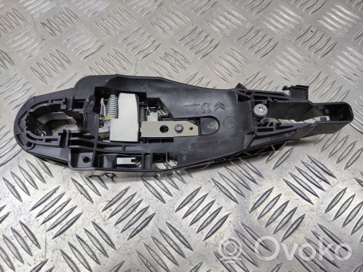 Opel Crossland X Support extérieur, poignée de porte arrière 9802977380