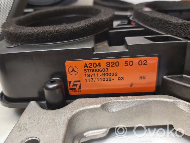 Mercedes-Benz E C207 W207 Garso sistemos komplektas A2048205002