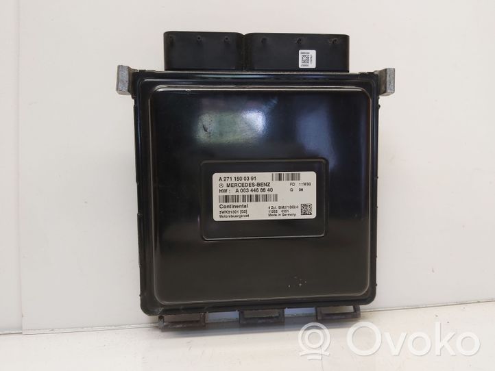 Mercedes-Benz E C207 W207 Calculateur moteur ECU A2711500391