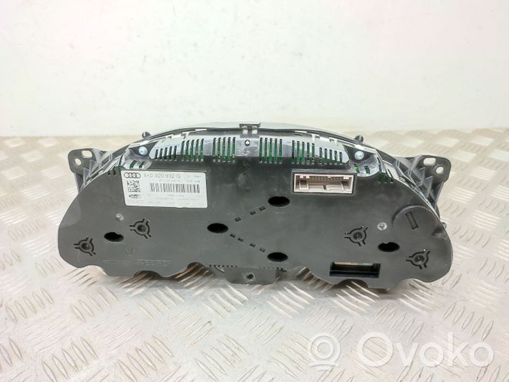 Audi A4 Allroad Compteur de vitesse tableau de bord 8K0920932G