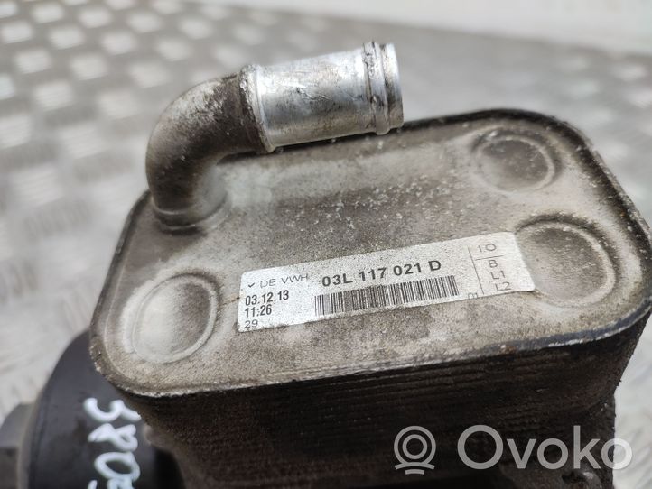 Audi A6 C7 Oil filter mounting bracket 03L117021D