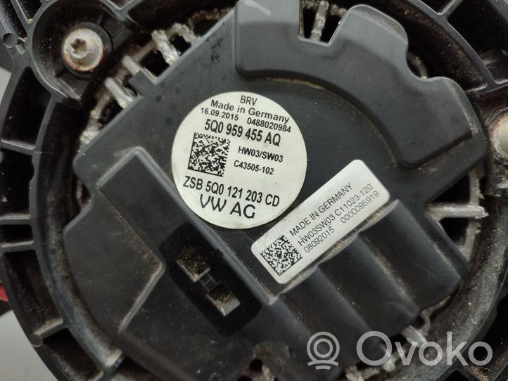 Volkswagen Golf VII Ventilateur de refroidissement de radiateur électrique 5Q0959455AQ