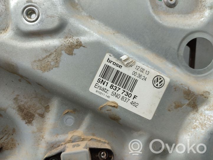 Volkswagen Tiguan Priekinis el. lango pakėlimo mechanizmas be varikliuko 5N1837730F