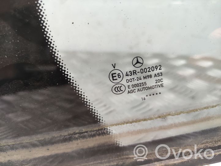 Mercedes-Benz GLC X253 C253 Vetro del deflettore posteriore A2537300400