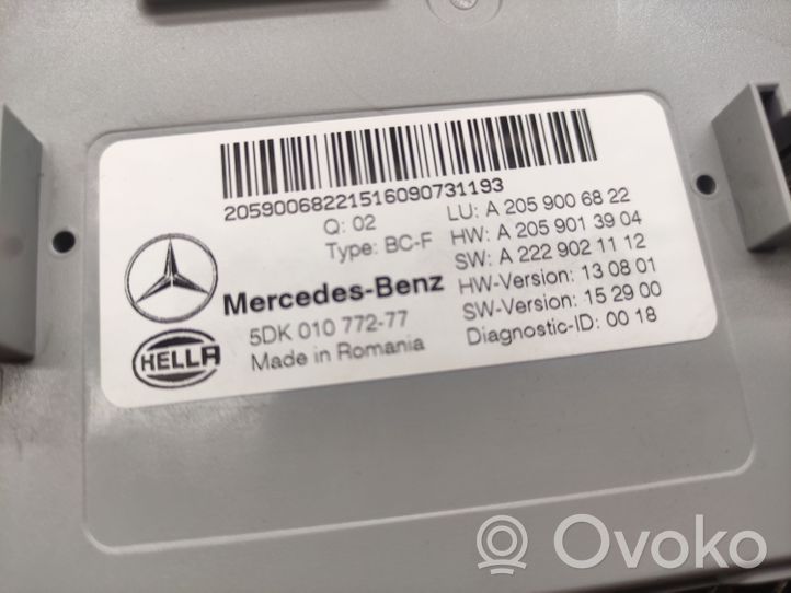 Mercedes-Benz GLC X253 C253 Mukavuusmoduuli A2059006822