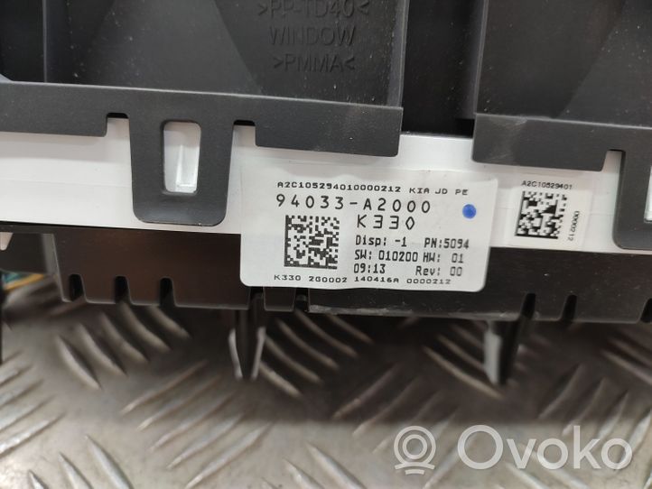 KIA Ceed Juego de cerradura y set ECU del motor 391F203DA0