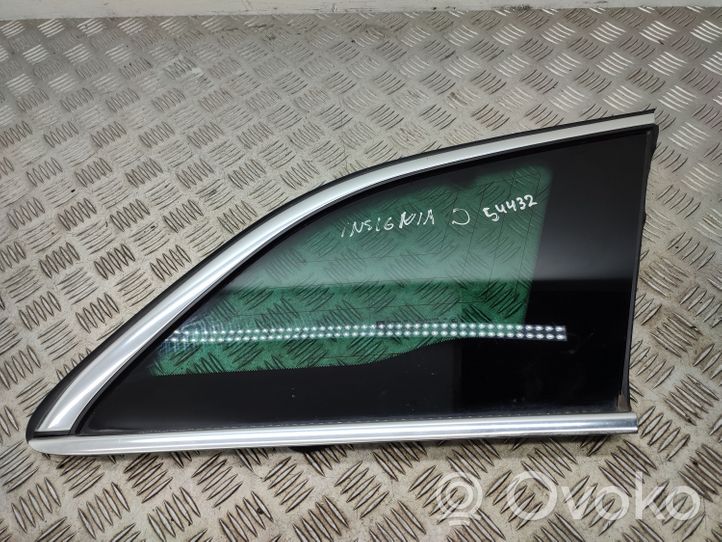 Opel Insignia A Rear side window/glass 13237829