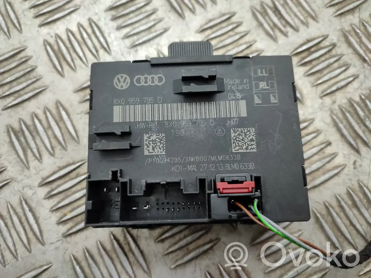 Audi A1 Unidad de control/módulo de la puerta 8X0959795D