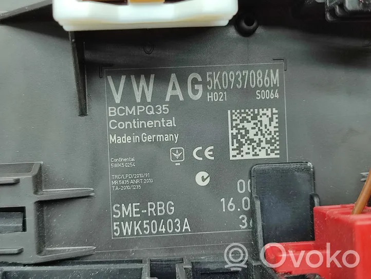 Volkswagen Tiguan Comfort/convenience module 5K0937086M