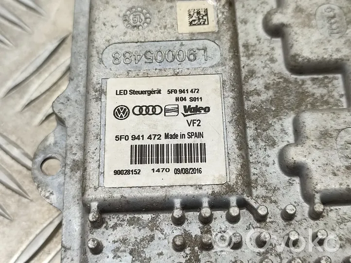 Seat Leon (5F) Module de ballast de phare Xenon 5F0941472