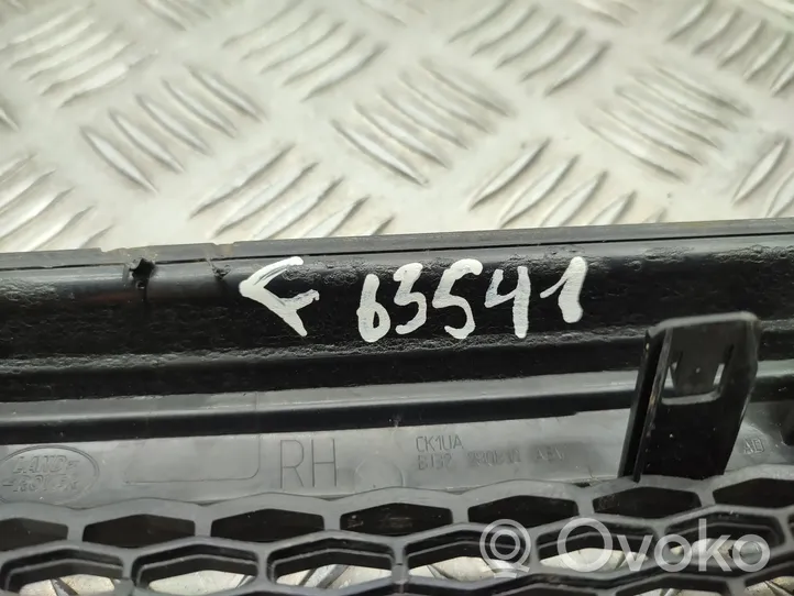 Land Rover Range Rover Evoque L538 Grill / Wlot powietrza błotnika przedniego BJ32280B10ABW