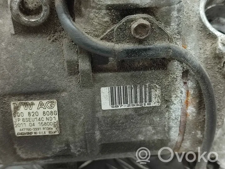 Volkswagen Polo V 6R Compressore aria condizionata (A/C) (pompa) 6Q0820808G