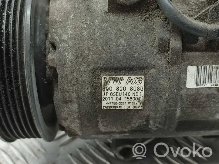 Volkswagen Polo V 6R Compressore aria condizionata (A/C) (pompa) 6Q0820808G